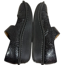 Load image into Gallery viewer, Alegria Black Floral Leather Mary Jane Size 39 US/9-9.5