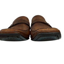 Load image into Gallery viewer, Kenneth Cole Cognac Leather Loafers 8.5