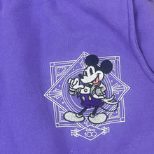 Load image into Gallery viewer, Disney Parks 100 Years Of Wonder Embroidered Purple Sweatpants Adult Size XL