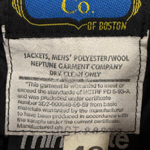 Load image into Gallery viewer, 90s Neptune Garment Co.of Boston Thinsulate Duty Bomber Jacket