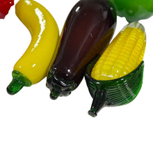 Load image into Gallery viewer, Mid Century Veggie Art Glass Set
