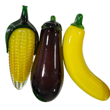 Load image into Gallery viewer, Mid Century Veggie Art Glass Set