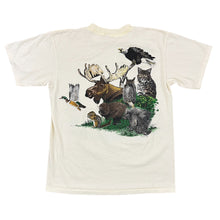 Load image into Gallery viewer, Vintage Single Stitch Harlequin Wildlife T-Shirt Size Medium
