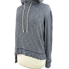 Load image into Gallery viewer, J Crew Striped Light Weight Hoodie Size S