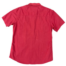 Load image into Gallery viewer, Levi's Red Standard Fit Short Sleeve Button-Up Shirt Size M