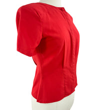 Load image into Gallery viewer, Vintage 80s Boxy Red Blazer & Top Set Size 4