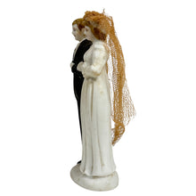 Load image into Gallery viewer, Vintage 40s 50s Bride & Groom Wedding Cake Topper