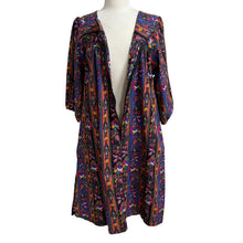 Load image into Gallery viewer, VTG 80s 100% Cotton Midi Caftan Size Medium