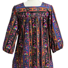Load image into Gallery viewer, VTG 80s 100% Cotton Midi Caftan Size Medium