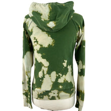 Load image into Gallery viewer, Y2K Green Tie Dye Hoodie Size Small