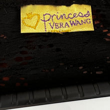 Load image into Gallery viewer, Women Black Lace Long Sleeves Knee Length Dress With Pockets