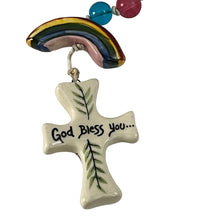 Load image into Gallery viewer, Noah's Ark Ceramic Necklace 15"