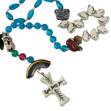 Load image into Gallery viewer, Noah's Ark Ceramic Necklace 15"