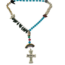 Load image into Gallery viewer, Noah's Ark Ceramic Necklace 15"