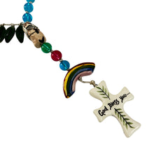 Load image into Gallery viewer, Noah's Ark Ceramic Necklace 15"