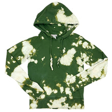 Load image into Gallery viewer, Y2K Green Tie Dye Hoodie Size Small
