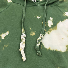 Load image into Gallery viewer, Y2K Green Tie Dye Hoodie Size Small