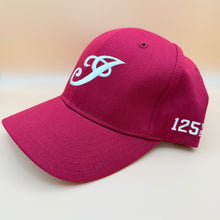 Load image into Gallery viewer, Indian Motorcycle 125th Anniversary Red Script I Logo Baseball Cap Adjustable