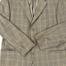 Load image into Gallery viewer, Joseph Abboud Wool Windowpane Sport Coat Blazer Size 46R