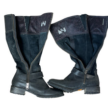 Load image into Gallery viewer, Timberland Bethel Black Leather Knee High Boots Size 7M