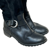 Load image into Gallery viewer, Timberland Bethel Black Leather Knee High Boots Size 7M