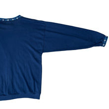 Load image into Gallery viewer, Vintage 90s Navy Blue Cardigan Size Medium