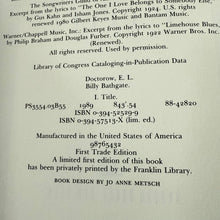 Load image into Gallery viewer, Billy Bathgate: A Novel – E.L. Doctorow, 1989 Hardcover