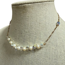 Load image into Gallery viewer, 50s 12K GF Aurora Borealis Pearl Choker