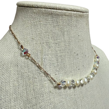Load image into Gallery viewer, 50s 12K GF Aurora Borealis Pearl Choker
