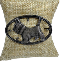 Load image into Gallery viewer, Vintage 1930s 925 Sterling Silver Scottie Dog Brooch Pin