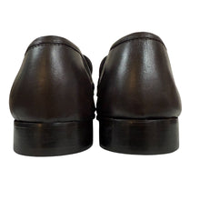 Load image into Gallery viewer, Bruno Magli Dark Brown Leather Bit Loafers Size 9.5