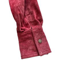 Load image into Gallery viewer, Pink 90s Suede Jacket Size Small