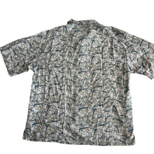 Load image into Gallery viewer, Columbia All Over Fish Short Sleeve Button-Up Shirt Size L