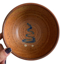 Load image into Gallery viewer, Signed Studio Pottery Mug and Bowl Set For 1
