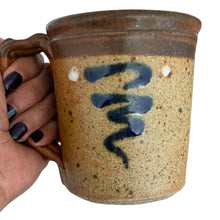 Load image into Gallery viewer, Signed Studio Pottery Mug and Bowl Set For 1