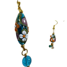 Load image into Gallery viewer, Vintage 1990s Murano Lampwork Glass Demi Parure Necklace Set Made in Italy