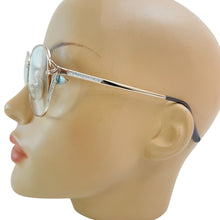 Load image into Gallery viewer, Vintage 70s Galileo 18K Gold Plate Clear Glasses 54mm