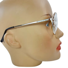 Load image into Gallery viewer, Vintage 70s Galileo 18K Gold Plate Clear Glasses 54mm