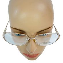 Load image into Gallery viewer, Vintage 70s Galileo 18K Gold Plate Clear Glasses 54mm