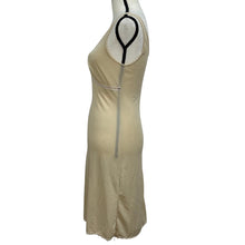 Load image into Gallery viewer, 1980s Italy Beige Nylon Slip Embroidered Floral Detail Size 2