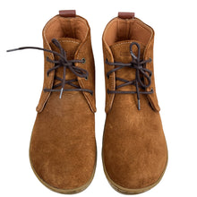 Load image into Gallery viewer, Comfortfusse Handmade Brown Nubuck Lace Up Ankle Boots 39EUR" 8"US