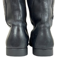 Load image into Gallery viewer, Born Tall Black Leather Studded Boots Size 6.5