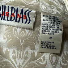 Load image into Gallery viewer, 1990s Bill Blass Jeans Damask Jacket Medium