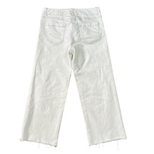 Load image into Gallery viewer, Elliot Lauren White Cropped Jeans Size 6.