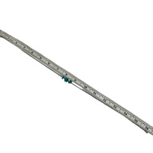 Load image into Gallery viewer, Vintage Turquoise Liquid Silver Womens Necklace 16"