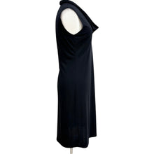 Load image into Gallery viewer, Y2K Black Sleeveless Sheath Dress Size Medium