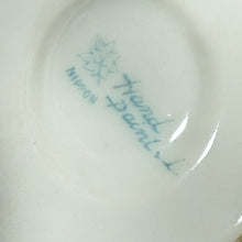 Load image into Gallery viewer, Antique Hand Painted Nippon Porcelain Vase w Light Blue with Pink Floral & Gold Moriage