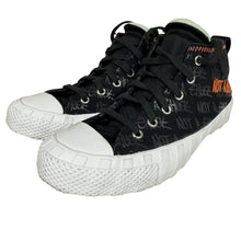 Load image into Gallery viewer, Converse Not A Chuck High Top Sneakers Black/Orange Script Youth Size 5Y Women’s 6.5–7