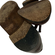 Load image into Gallery viewer, Vintage Johnston & Murphy Cellini Brown Leather Tassel Loafers Size 7.5 M