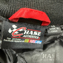 Load image into Gallery viewer, VTG Late 90s/Y2K Era NASCAR Stewart #14 Red Satin Bomber Jacket Size L